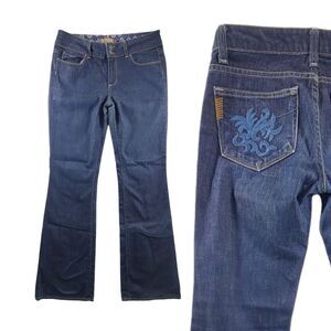 27 (30x31) Paige Hollywood Hills Low Rise Bootcut Flare Jeans LP 104-0001 WA068